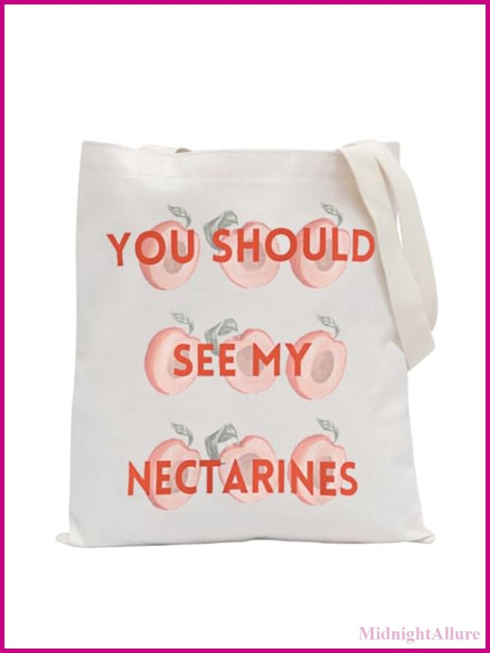 Canvas Tote Bag Musical Theatre Gift Large Shoulder Bag Travel Beach